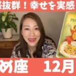 おとめ座♍️12月後半🔮安定感抜群！この幸せを実感して喜びに包まれて！！