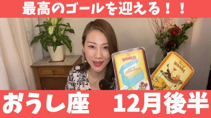 おうし座♉️♈️12月後半🔮最高のゴールを迎える！！そして更に大発展！！✨