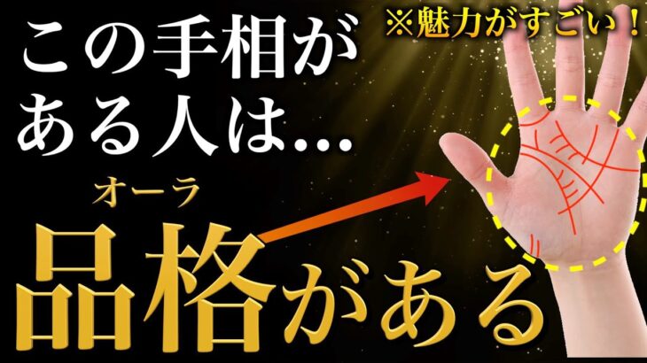 【手相占い】品格がある人にあらわれる手相12選