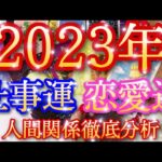 [💖🌟2023年運勢]当たりすぎて怖い⁉️今年どうなる🥰恋愛運✨仕事運✨人間関係🌟徹底分析💕VH