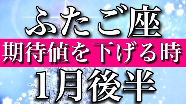 ふたご座♊︎1月後半  あえて誰も期待しない　Gemini✴︎January