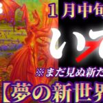 【射手座♐1月中旬運勢】まだ見ぬ新世界へ！新たな展開がアナタを刺激する！魅力の開眼！　✡️4択で📬付き✡️　❨タロット占い❩