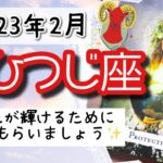 【おひつじ座♈️2023年2月】🔮タロットリーディング🔮〜遠慮せずに助けてもらって、どんどん輝いていきましょう🌟〜