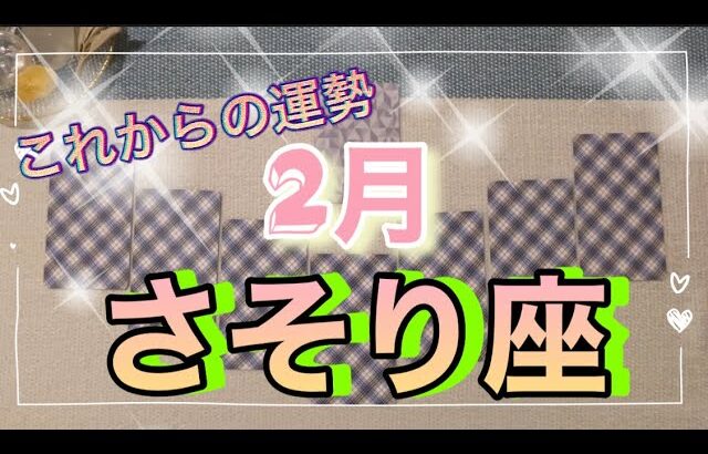 【さそり座さん】2月の運勢🌈成功への道を進んでいます🌈大きな幸せの変化のとき