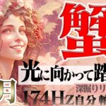 【かに座】世界ごと持ってくる救世主現る☆信じる事が鍵！2023年2月の運勢【癒しの174Hz当たる占い】