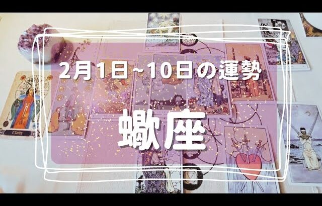 ♏蠍座♏2023年2月1日～10日までの運勢