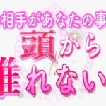 あなたの事がずっと頭から離れないようです😢