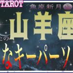 やっとの解放🙌山羊座♑さん【魚座新月🌚メッセージ〜あなたの新たなキーパーソンってどんな人⁉️】#タロット占い #直感リーディング #2023