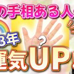 【運気UP】2023年運気UPは、この手相がある人ですよ！！チェックしてください！