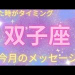 【ふたご座】双子座さんの今月のメッセージ♊⭐️