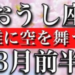 おうし座♉︎3月前半　穏やかな世界！優雅に空を舞う　Taurus✴︎March