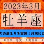 おひつじ座♈2023年3月 │全体運・恋愛・仕事・人間関係 テーマ別タロットリーディング