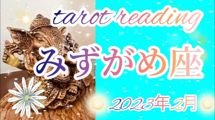 【みずがめ座】♒️ 2月タロットリーディング🌕　幸運を手にする時‼︎希望の光がハッキリと見えてくる‼︎