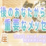 【タロット占い　うお座】1年後のあなたからのメッセージ！これからガチで起こること！未来のあなたからの超重要なアドバイス【魚座】【Pisces】【タロットオラクルリーディング】