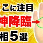 【手相】１００万人に１人の幸運！中指と薬指の下に出現する女神手相５選