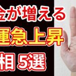 【手相占い】金運急上昇を暗示する手相5選！お金が増える予兆を見逃さなための手相！