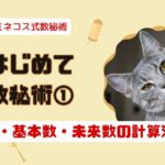 【数秘のお勉強】数秘術を知りたい人へ　はじめて数秘術①　過去数・基本数・未来数の計算法と意味