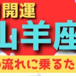 山羊座♑️開運メッセージ✨この流れに乗るためには🌈