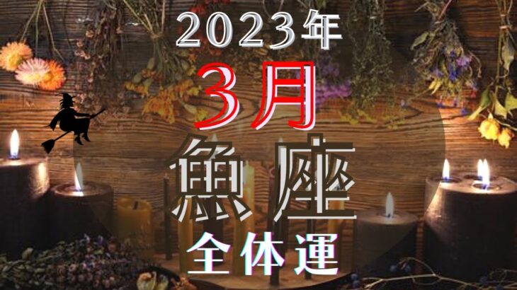 魚座3月【全体運】⚡️衝撃‼️🌈あなたの価値観が大きる変わる1ヶ月📣✨