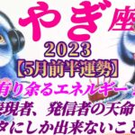 【山羊座♑5月前半運勢】有り余るエネルギーは表現と発信に活かすとき♬アナタ様にしか出来ないことです♬　✡️4択でお財布📬付き✡️　❨タロット占い❩