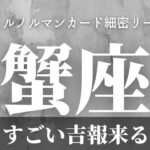 【蟹座】4月起こること～すごい吉報来る～【恐ろしいほど当たるルノルマンカードグランタブローリーディング＆アストロダイス】