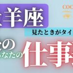 牡羊座♈️ 【お仕事運⭐見たときがタイミング】ココママの個人鑑定級よく当たる！タロット占い🔮