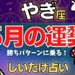 【山羊座】2023年5月の運勢〜勝ちパターンに乗る！〜【しいたけ占い】