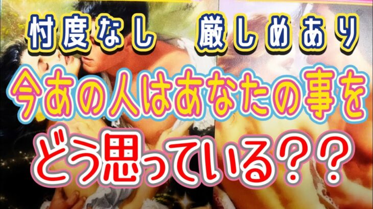 忖度なし🍛厳しめあり🌶️今あの人はあなたの事をどう思っている❓❓