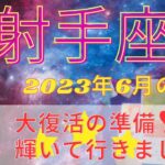 射手座♐️⭐️6月⭐️大復活の準備⭐️さあ、輝いて行きましょう🌞タロット⭐️開運日＆注意日⭐️