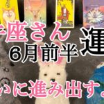 【牡牛座】6月前半の運勢‼️ついに‼️進み出すよ‼️それから。。。🌸