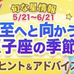 【切り抜き】双子座シーズン開始！素敵な夏至を迎える為のヒント【12星座別】アドバイス