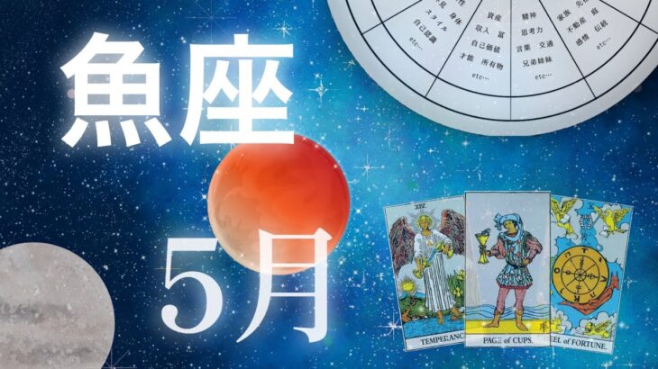 魚座♓️5月の運勢✨ 天からの恵❗️嬉しいサプライズがありそう😊 心の声を聞いて🥂