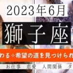 🌈しし座♌2023年6月 │全体運・恋愛・仕事・人間関係 テーマ別タロットリーディング