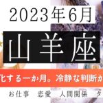 🌈やぎ座♑2023年6月 │全体運・恋愛・仕事・人間関係 テーマ別タロットリーディング