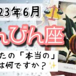 【てんびん座♎️2023年6月】🔮タロットリーディング🔮〜あなたの「本当の」願いに気づけると、手に入るかもしれませんよ✨〜