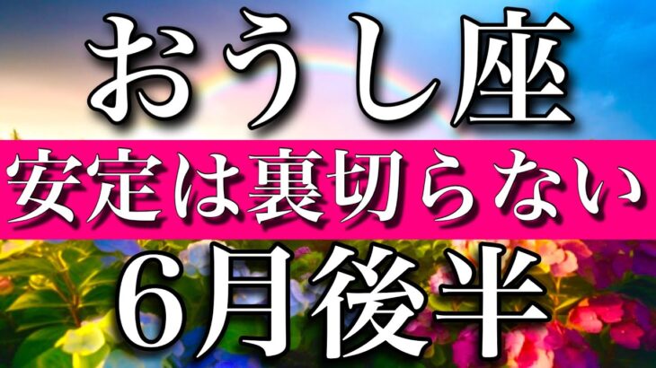 おうし座♉︎2023年6月後半　「安定」は裏切らない　Taurus✳︎late June 2023