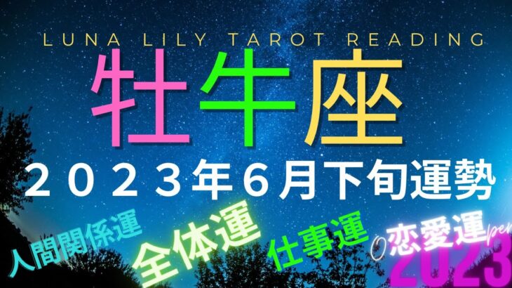 牡牛座さん　超happyな恋愛運がきてますよ〜🌈 ６月下旬の運勢をタロットカードに聞いてみました。出会ったときがタイミング。＃６月後半　＃12星座別　＃牡牛座　＃タロット　＃オラクル　＃占い