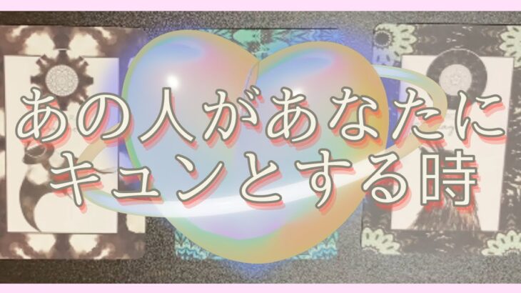 あの人があなたにキュンとする時🦄💖タロット🌞🌟