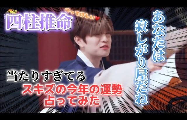 四柱推命でキッズの運勢ガチ占い！『日本語字幕』SKZ Academy #2[SKZ CODE]Ep.28