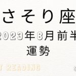 ♏蠍座♏2023年8月1日～15日までの運勢【タロット占い】