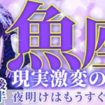 夜明けはもうすぐそこに！魚座が強運🌈運気上昇中🎉衝撃鑑定になりました…【魚座の運勢 7月中旬〜8月中旬】