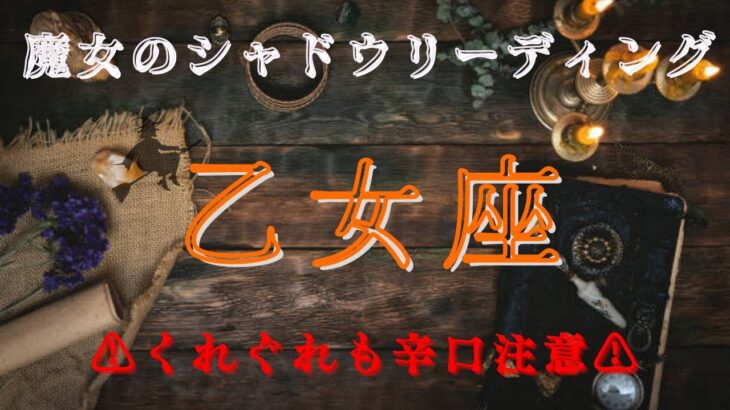 乙女座7月〜8月【シャドウ】🌈あなたが全ての責任を負う必要はない‼️魔女のシャドウリーディング🌗