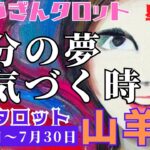 山羊座♑️2023年7月24日の週♑️自分の夢🌈に気づく時😊大切な時間を幸せのために‼️