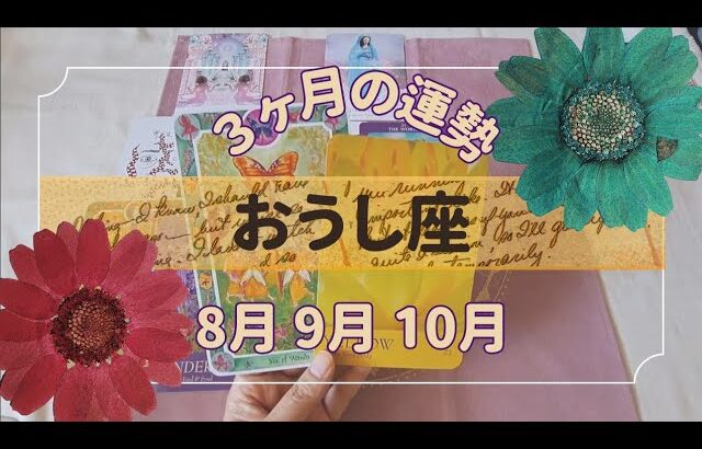 おうし座🐮3ヶ月リーディング【2023年8月、9月、10月】🌟