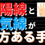 【手相占い】太陽線と人気線が両方ある手相！人との出会いで成功をつかむ？！