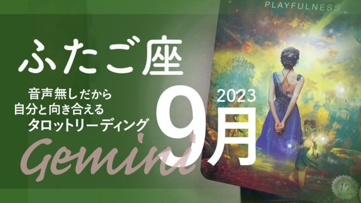 【ふたご座】笑顔の国王でいる★2023年9月★タロットリーディング【音声なし】【双子座】