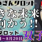 双子座♊️2023年8月14日の週♊️大きな未来🌈に向かう‼️一番のタイミングに😊