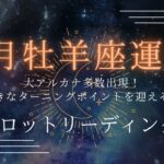 牡羊座♈8月運勢✨大アルカナから柔軟性やバランスを保ちながらも大きな変化、ターニングポイントを迎えている予感が！大きな展開も期待できそう