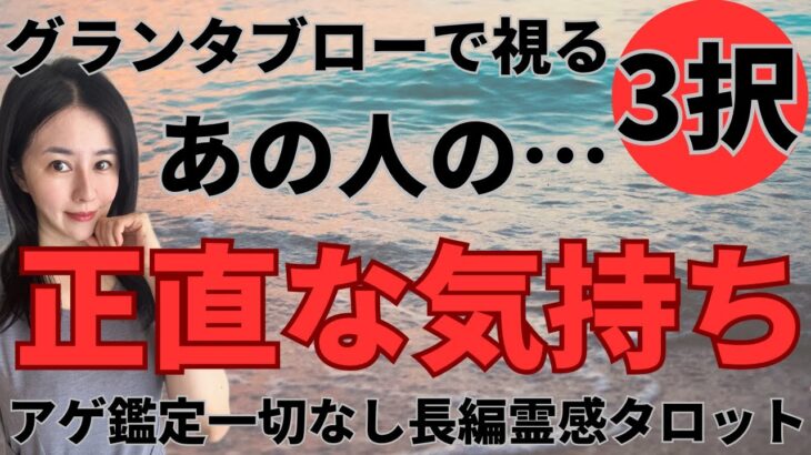 【霊感タロット🔯長め鑑定】グランタブローで視えた👁相手の正直な気持ち❤️ツインレイ/ソウルメイト/運命の相手/複雑恋愛/曖昧な関係/復縁/片思い/音信不通/ブロック解除/恋愛結婚/占いリーディング霊視