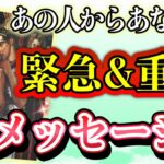 切実すぎました😭💝！❤️あの人からあなたへ、⚠️緊急 & 重要メッセージ⚠️❤️★ 恋愛 人間関係 人生 運命★タロット占い&オラクルカードリーディング